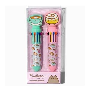 New Pusheen the Cat Breakfast Club Pen Set